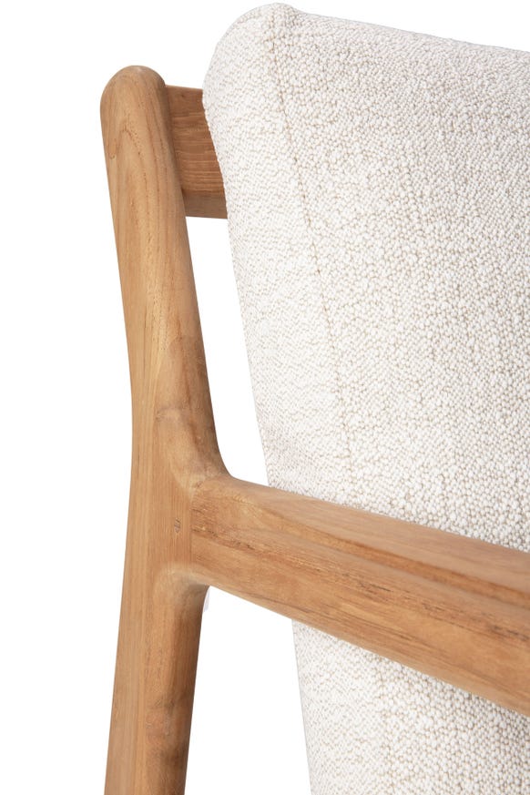Canapé d'extérieur Jack en teck, L.180 x P.90 cm – Image 4
