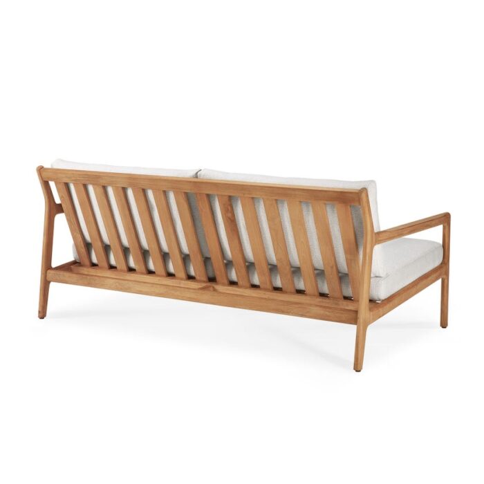 Canapé d'extérieur Jack en teck, L.180 x P.90 cm – Image 3