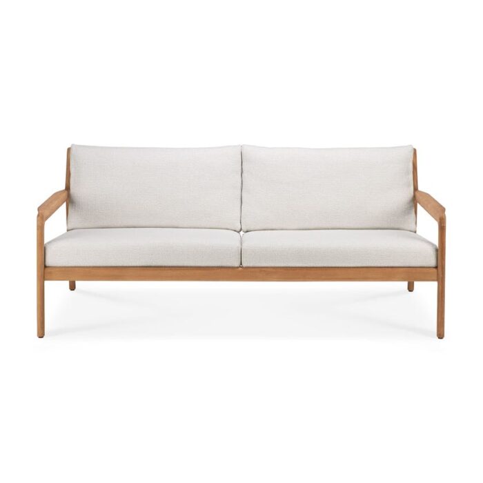 Canapé d'extérieur Jack en teck, L.180 x P.90 cm – Image 2