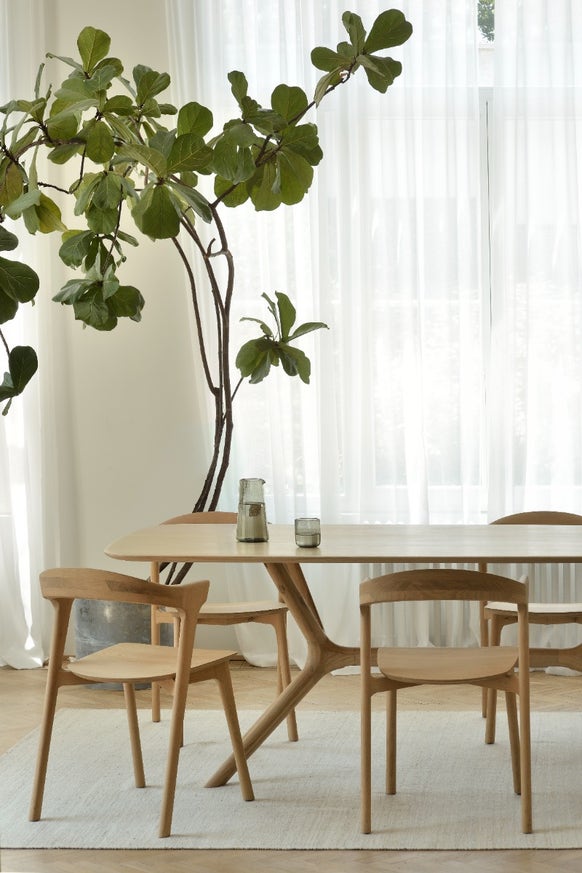 Chaise BOK en chêne, Brun – Image 8