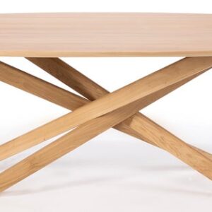 Table ovale MIKADO, Chêne