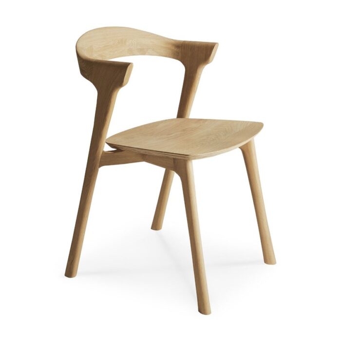 Chaise BOK en chêne, Brun