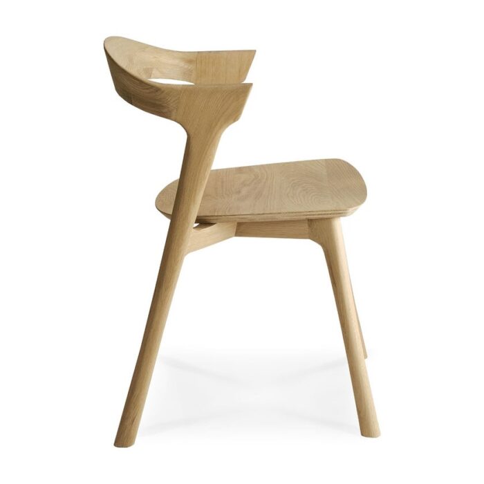 Chaise BOK en chêne, Brun – Image 2