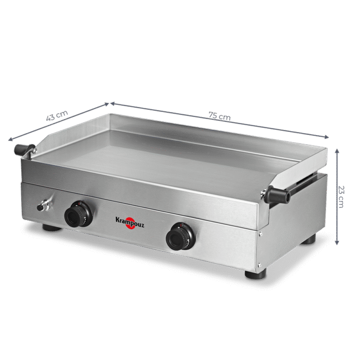 Plancha Saveur gaz double - PFSV2MA-KR – Image 6