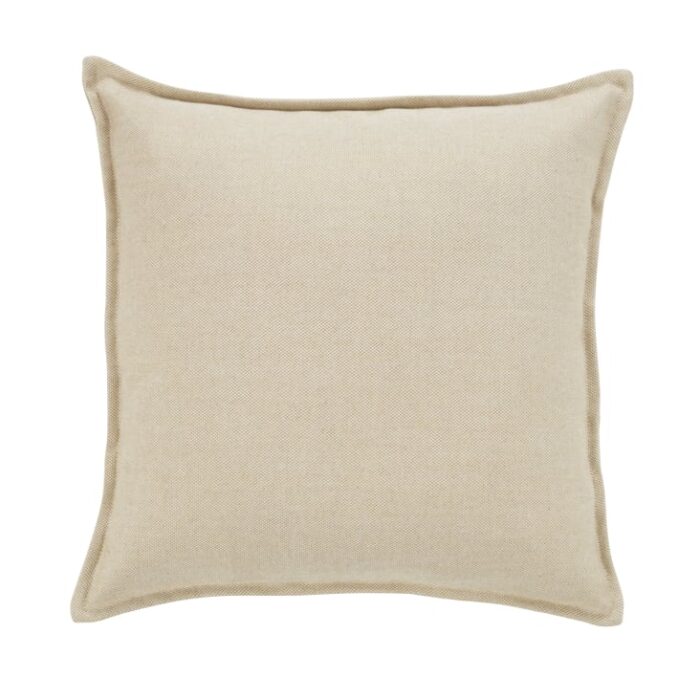 GARIN - Coussin de jardin tissé beige 45x45