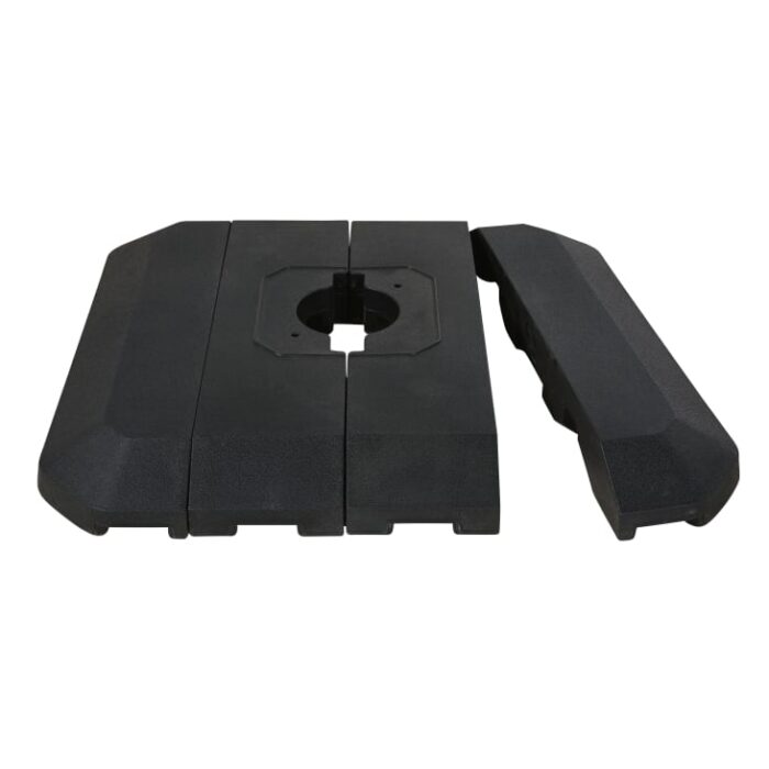 Aguadila - Dalles noires pour parasol déporté (x4) – Image 2