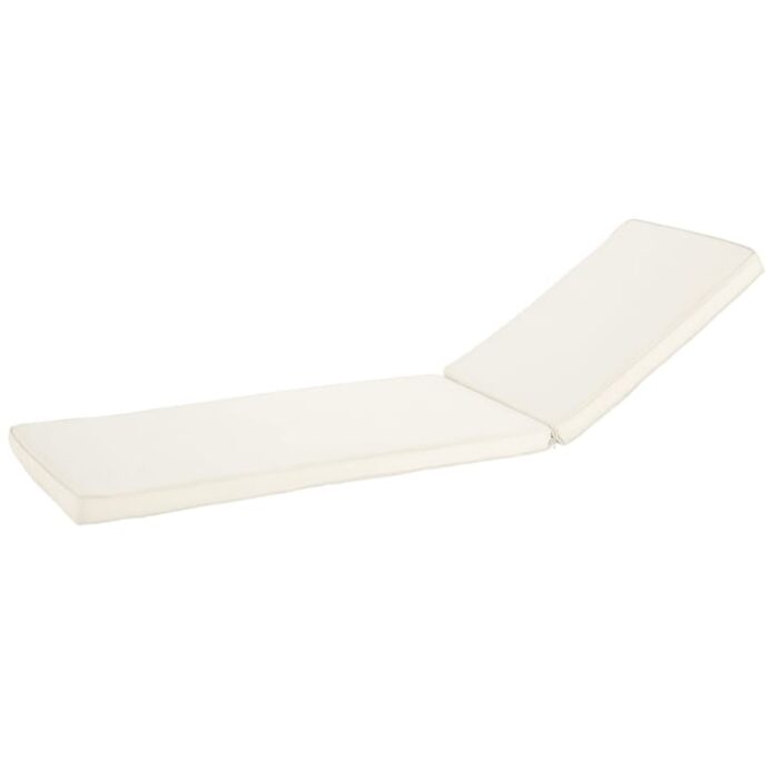 Oleron - Matelas pour bain de soleil écru