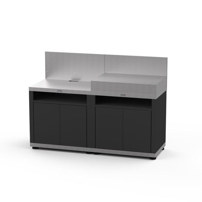 2-ELEMENT SIGNATURE OUTDOOR KITCHEN WITH BACKSPLASHES - DUO