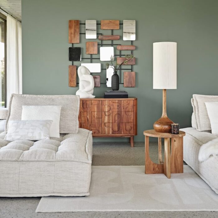 Neo Elementary - Méridienne pour canapé modulable beige sable – Image 6
