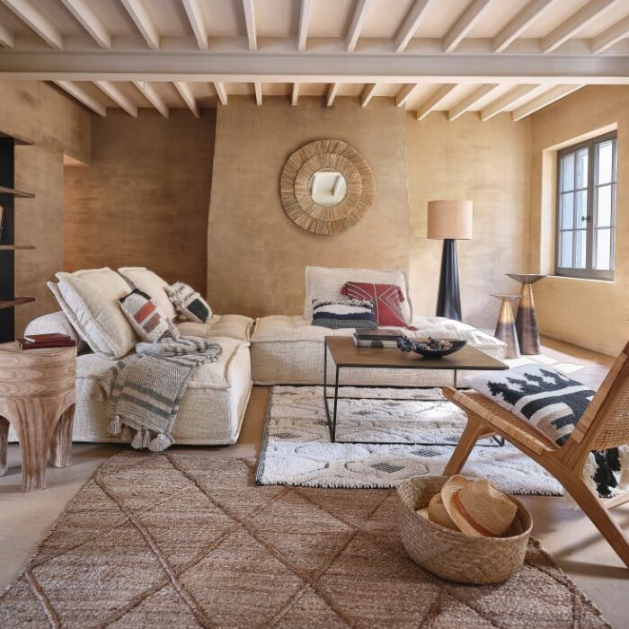 Neo Elementary - Méridienne pour canapé modulable beige sable – Image 5