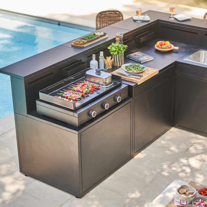 Plancha Modern Gaz 75 cm Acier noir – Image 6