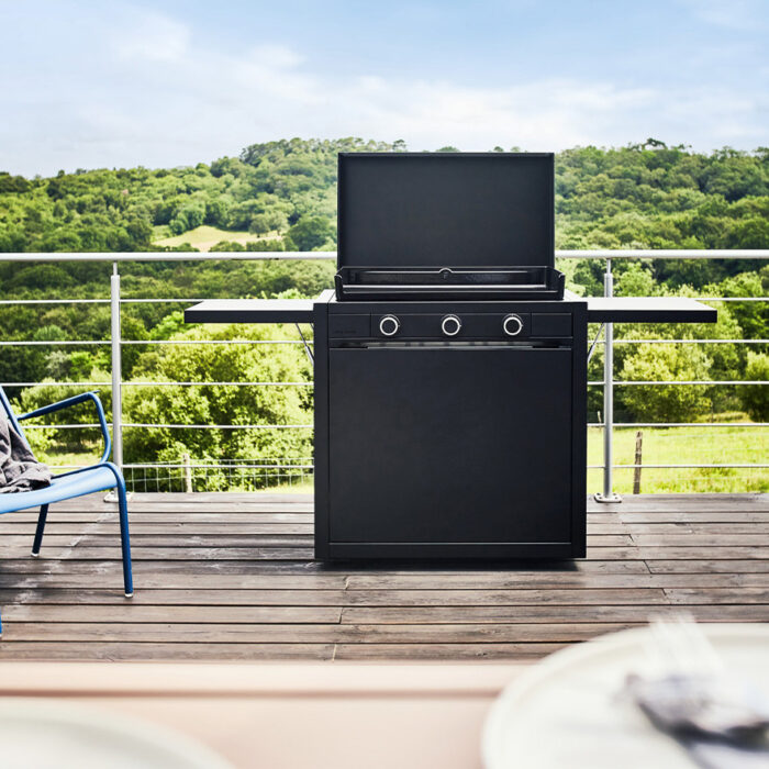Plancha Modern Gaz 75 cm Acier noir – Image 2