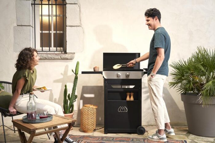 PLANCHA ORIGINAL ÉLECTRIQUE 260 DUO EDITION (CHARIOT ET COUVERCLE INCLUS) – Image 2