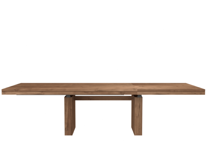 Table à rallonges DOUBLE, Teck – Image 4