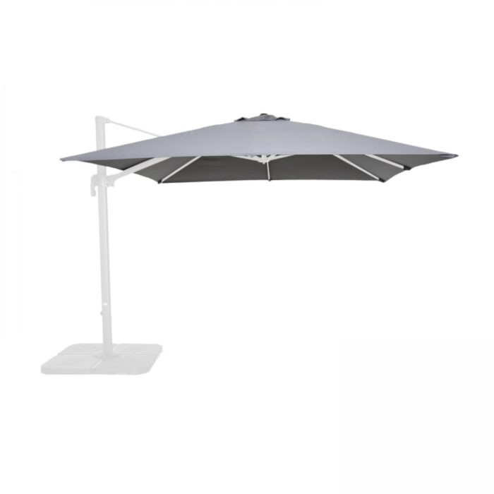 Malaga - Toile pour parasol déporté 3x3m anthracite - Malaga, Brescia et Palma